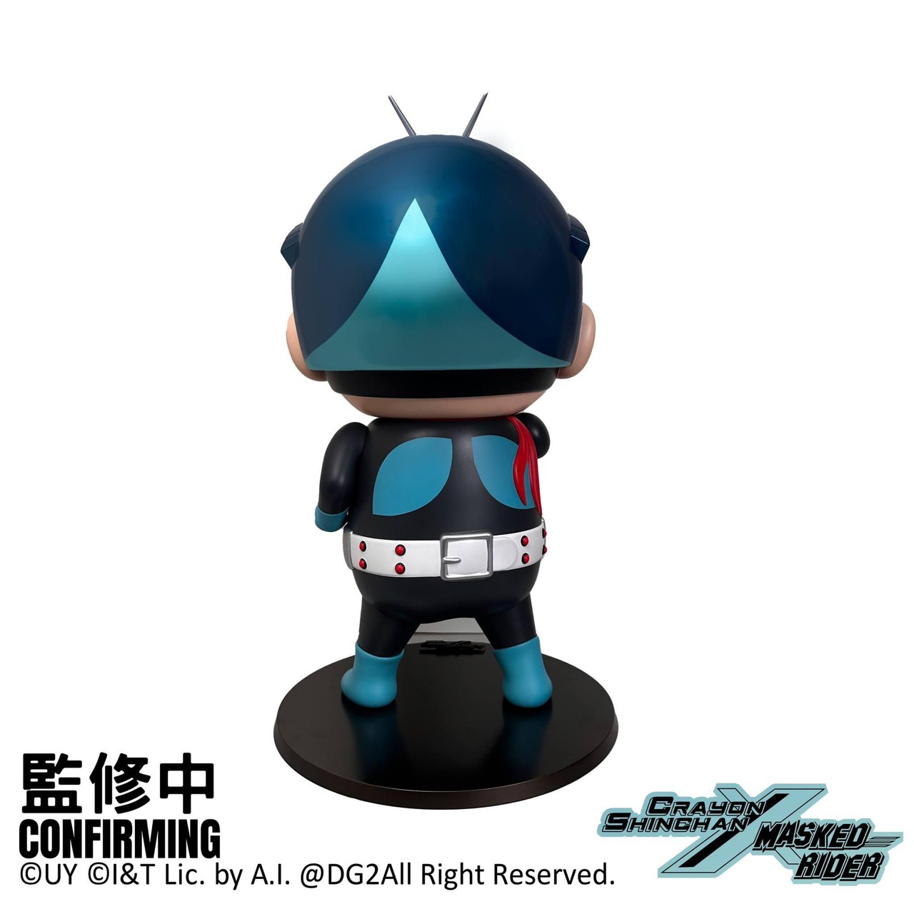 Pre-order : *Limited 300 pcs* Crayon Shin-chan x Kamen Rider 1 Soft Vinly Figure (70 cm!) by DGSquared