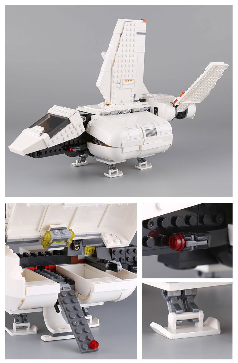 Lepin 05147 Star Wars Imperial Landing Craft 712pcs