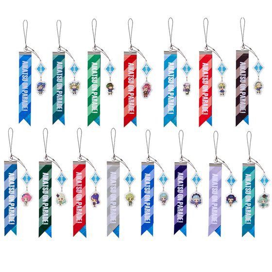 PRE-ORDER : AIKATSU! STYLE for Lady SD Ribbon Strap with Charm Cool Set