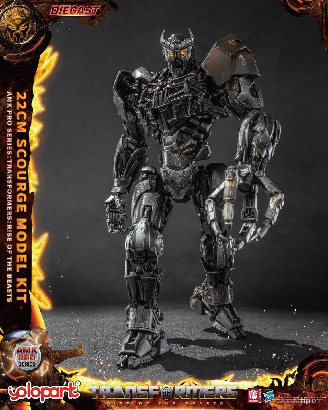 Pre-order : AMK PRO Series Transformers: Rise of the Beasts Scourge Model Kit by YOLOPARK