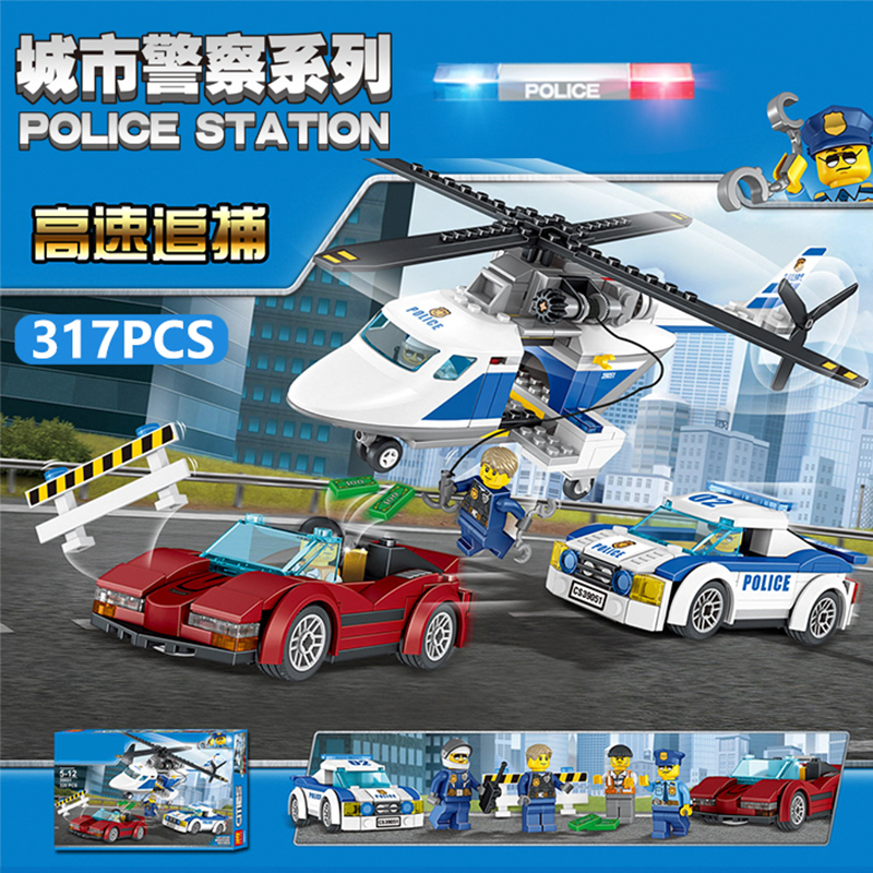 Lepin 02018 High-speed Chase 317pcs