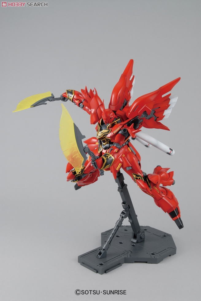 MG 1/100 MSN-06S Sinanju Neo Zeon Mobile Suit Customized for Newtype by Bandai