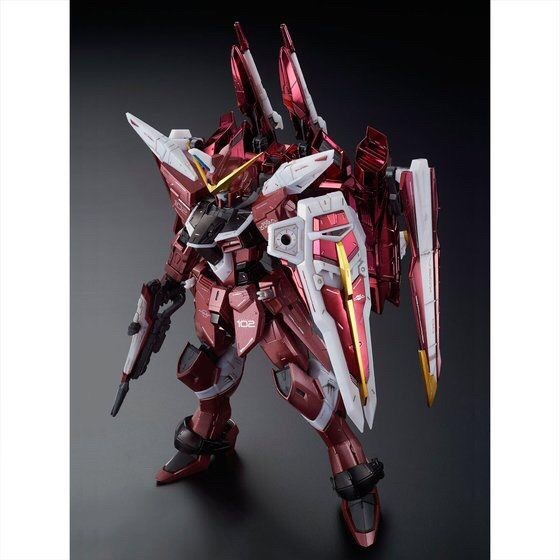 PRE-ORDER : MG 1/100 JUSTICE GUNDAM (SPECIAL COATING VER.) PLASTIC MODEL