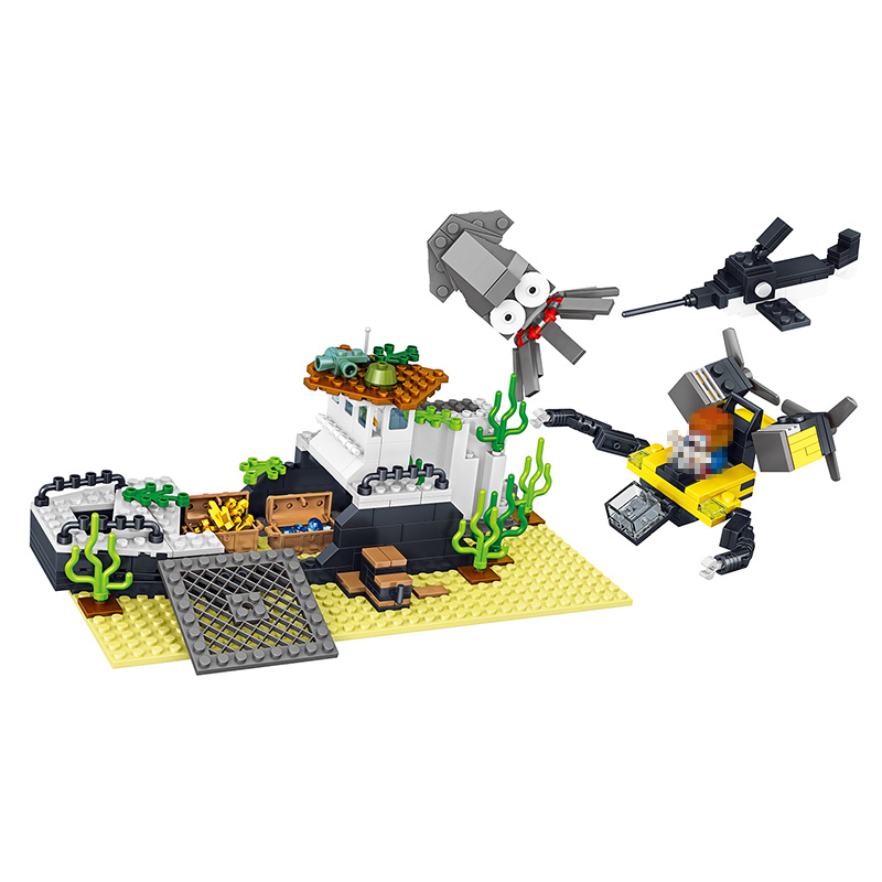 Lele 33029 Minecraft Deep Sea Adventure 351pcs