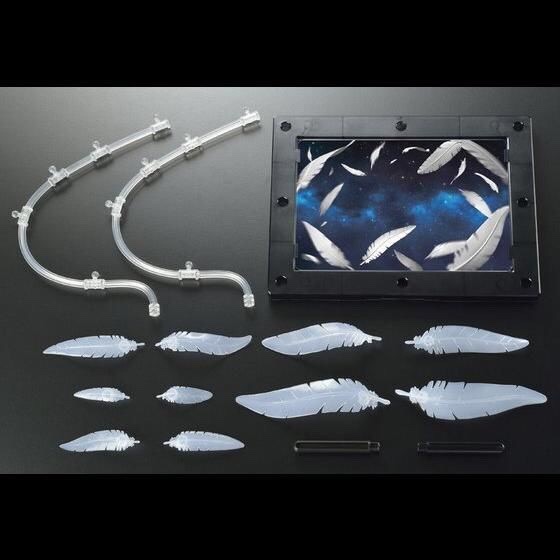 PRE-ORDER : RG 1/144 WING GUNDAM ZERO CUSTOM EW FEATHER EFFECT PARTS PLASTIC MODEL