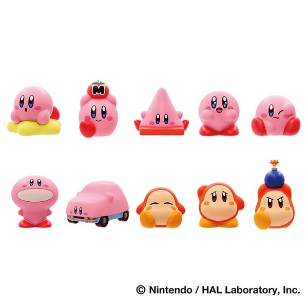 Pre-order : Kirby Sofubi Puppet Mascot 2 (10 pcs) by ensky