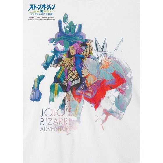 PRE-ORDER : "JoJo's Bizarre Adventure Stone Ocean" Graniph T-shirt