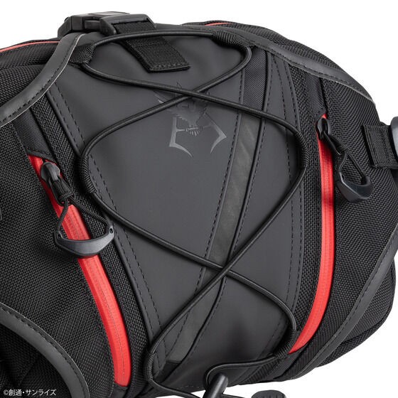 PRE-ORDER : STRICT-G KUSHITANI "Mobile Suit Gundam" HIP BAG RED COMET