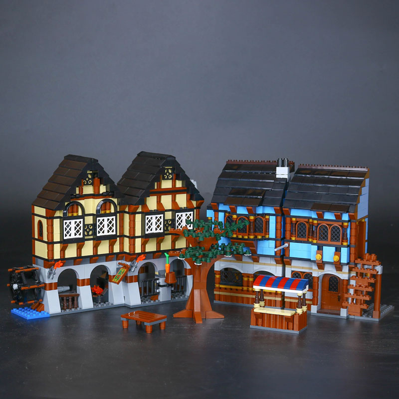 Lepin 16011 Medieval Market Village 1601pcs