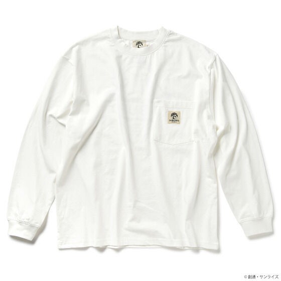PRE-ORDER : STRICT-G JABURO "Mobile Suit Gundam" Logo Pocket Long Sleeve T-shirt