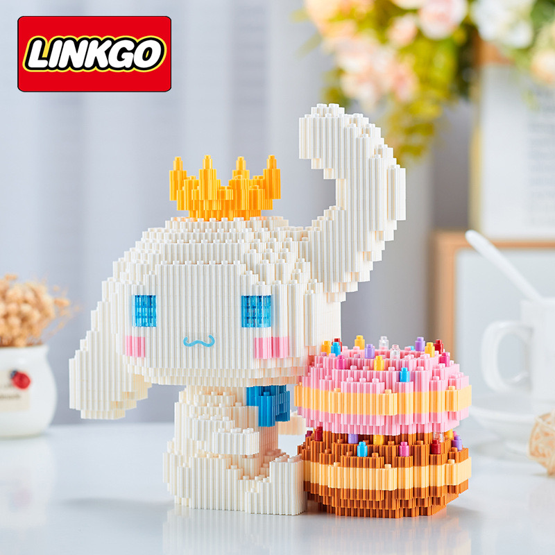 Linkgo 68343-68346 / Lechuan 68539-68543 Sanrio & Disney Pen Holder Pikachu / Stella Lou / Mario / Stitch