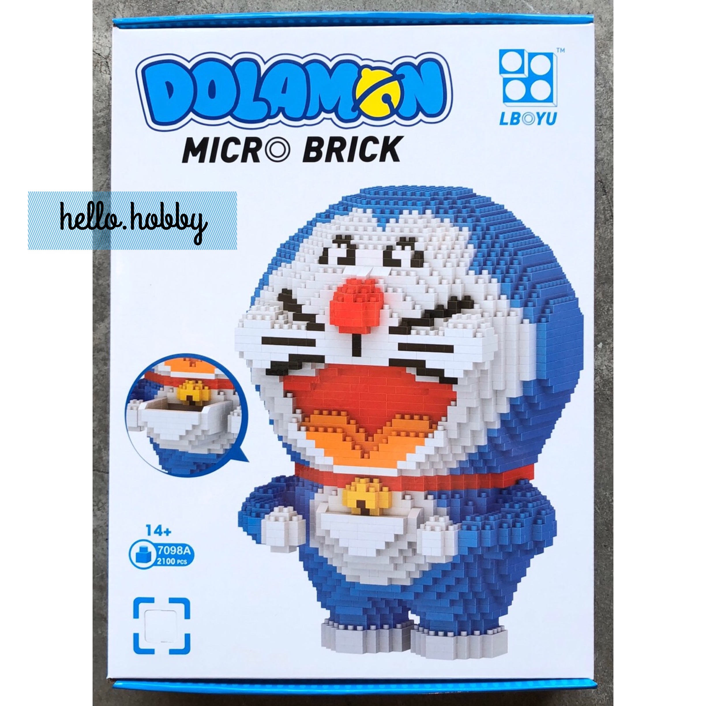 Boyu 7098A Doraemon 2100pcs