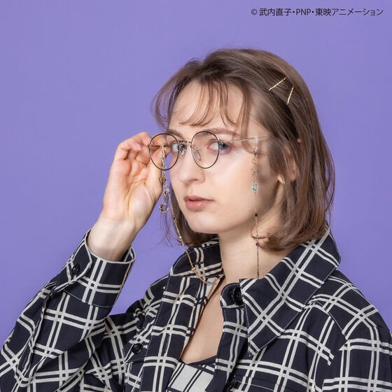 PRE-ORDER : Sailor Moon x ANNA SUI Sailor 10 Warrior Image Glass Cord Necklace Chain