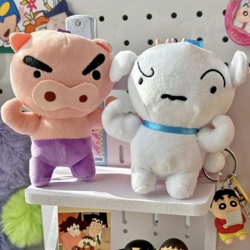 ตุ๊กตาพวงกุญแจ Crayon Shinchan - Heavy Weight Plush Series by LDCX