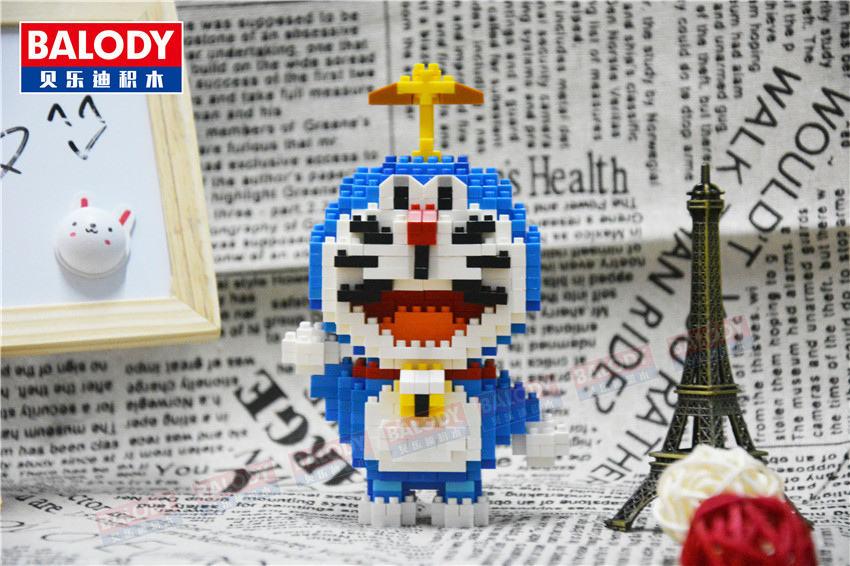 Balody 18012-18015 Doraemon 500pcs each (Set of 4)