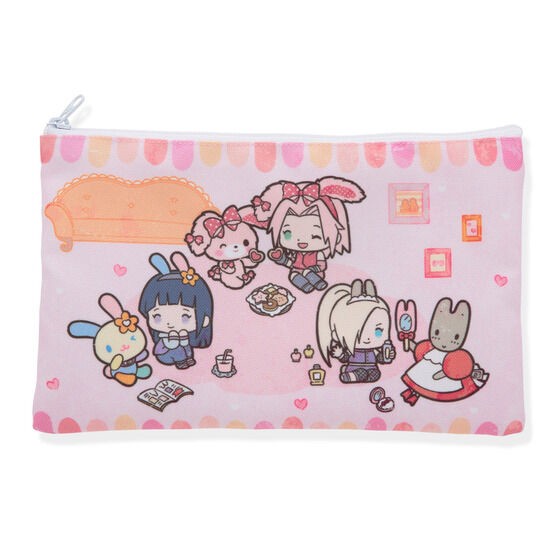 PRE-ORDER : NARUTO x Sanrio Characters Mini Pouch All 3 types