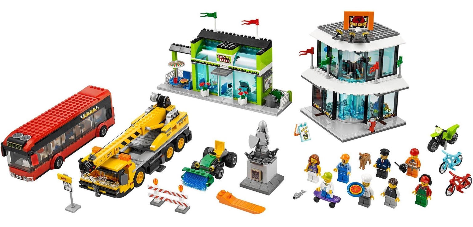 Lepin 02035 Town Square 1024pcs