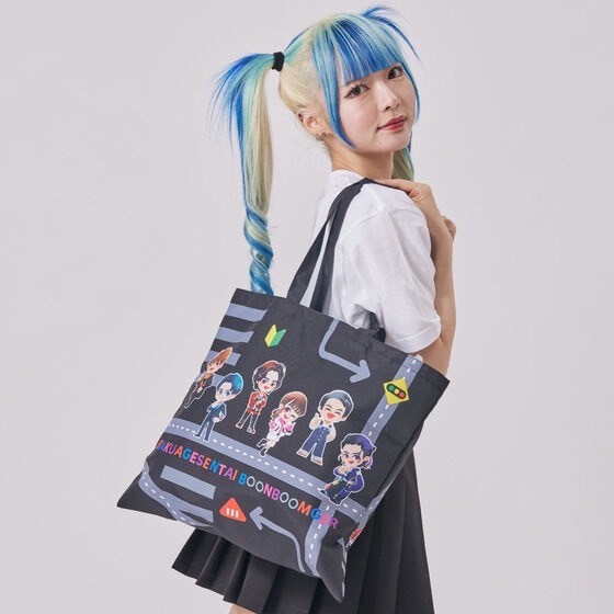 PRE-ORDER : Bakuage Sentai Boonboomger Deformed Tote Bag