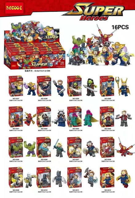 Decool 0297-0312 Avengers