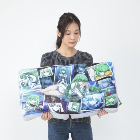 PRE-ORDER : Code Geass: Lelouch of the Rebellion Book Cushion (Purple/ Blue/ Green)