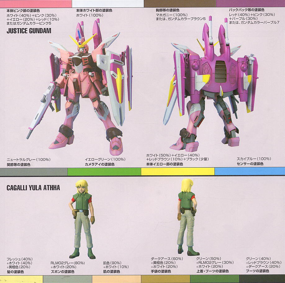 1/100 ZGMF-X09A Justice Gundam by Bandai