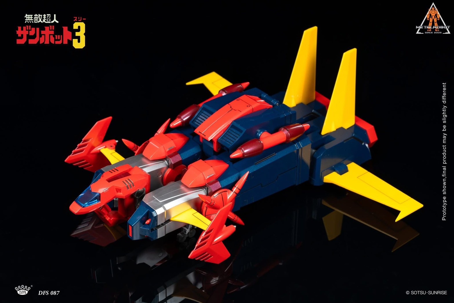 Pre-order : Invincible Super Man Zambot 3 Diecast Action Figure by King Arts