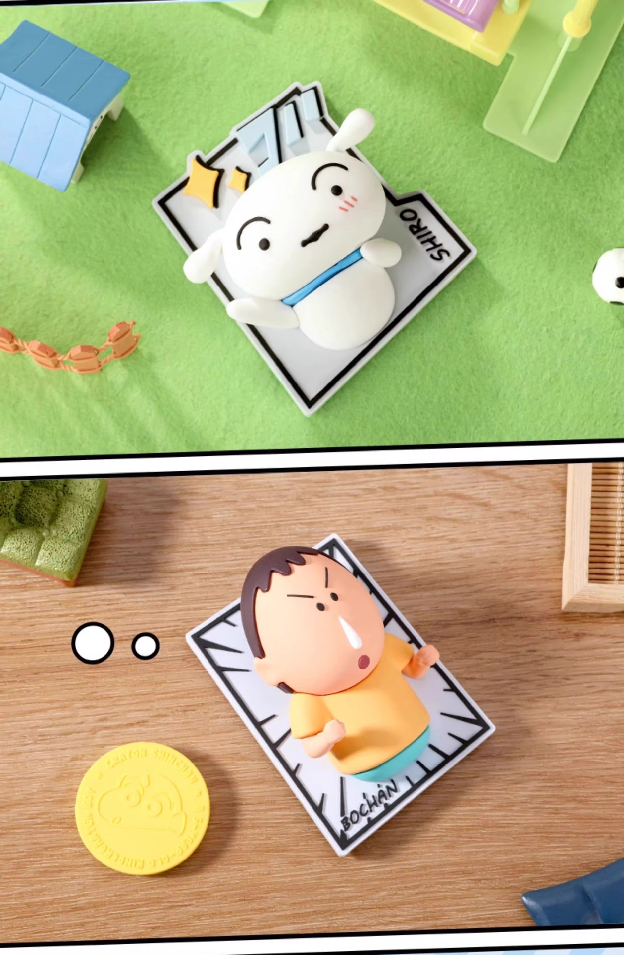แม่เหล็กติดตู้เย็น ชินจัง ได้ 1 ตัว | Crayon Shinchan Comic Series Fridge Magnets by ROCK