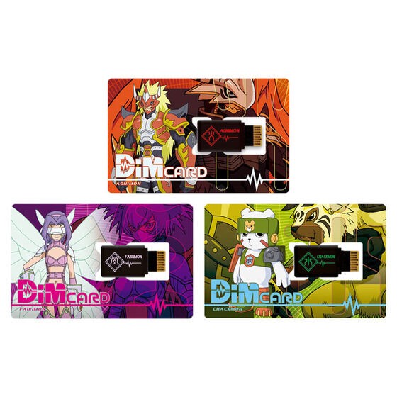 PRE-ORDER : Vital Bracelet Digital Monster Dim Card Set EX3 Digimon Frontier SPIRIT FLAME