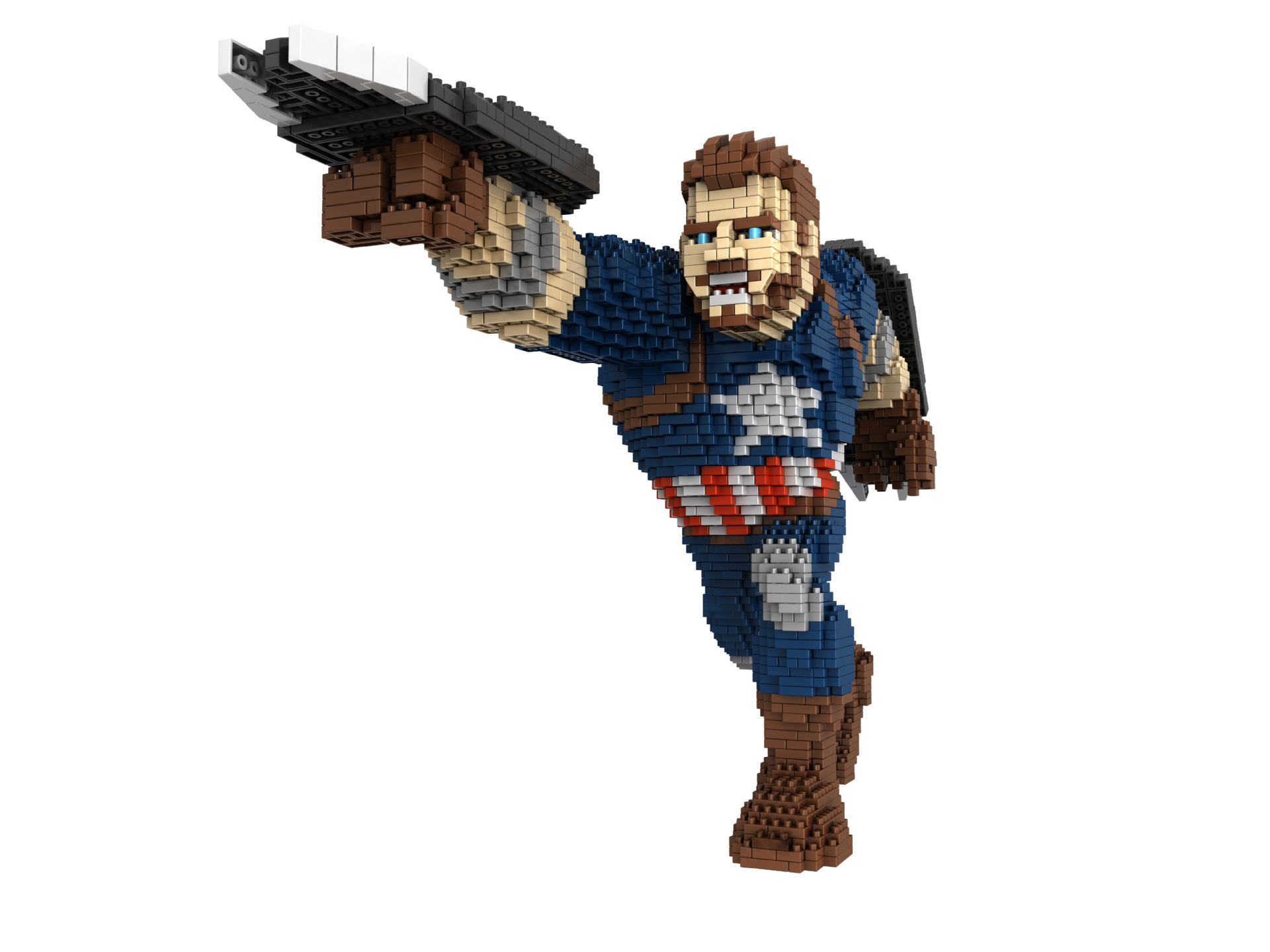 Building Star 8831-1 Captain America 3250pcs