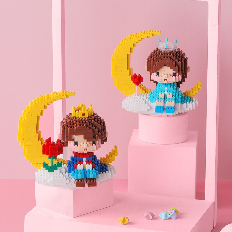 9086-9087 Prince & Princess On The Moon เจ้าหญิงเจ้าชายบนพระจันทร์