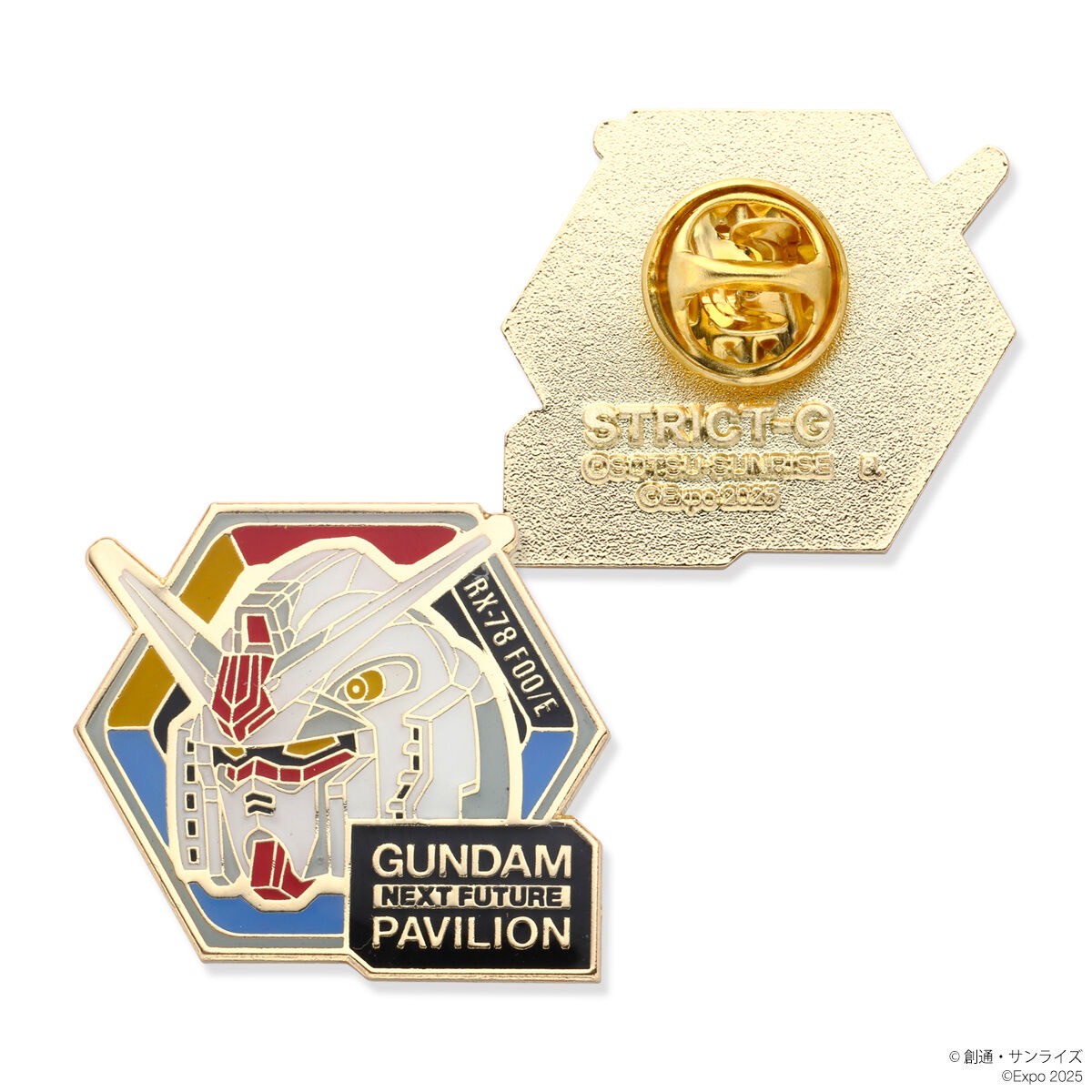PRE-ORDER : STRICT-G『GUNDAM NEXT FUTURE PAVILION』Pins