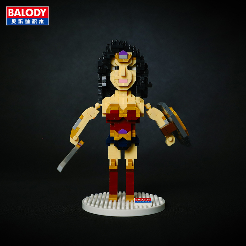 Balody 18100 1-8 Super Heroes