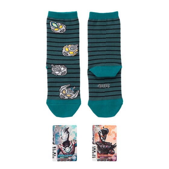 PRE-ORDER : Ultraman Decker Socks with Ultra Dimension Card (15-20cm)