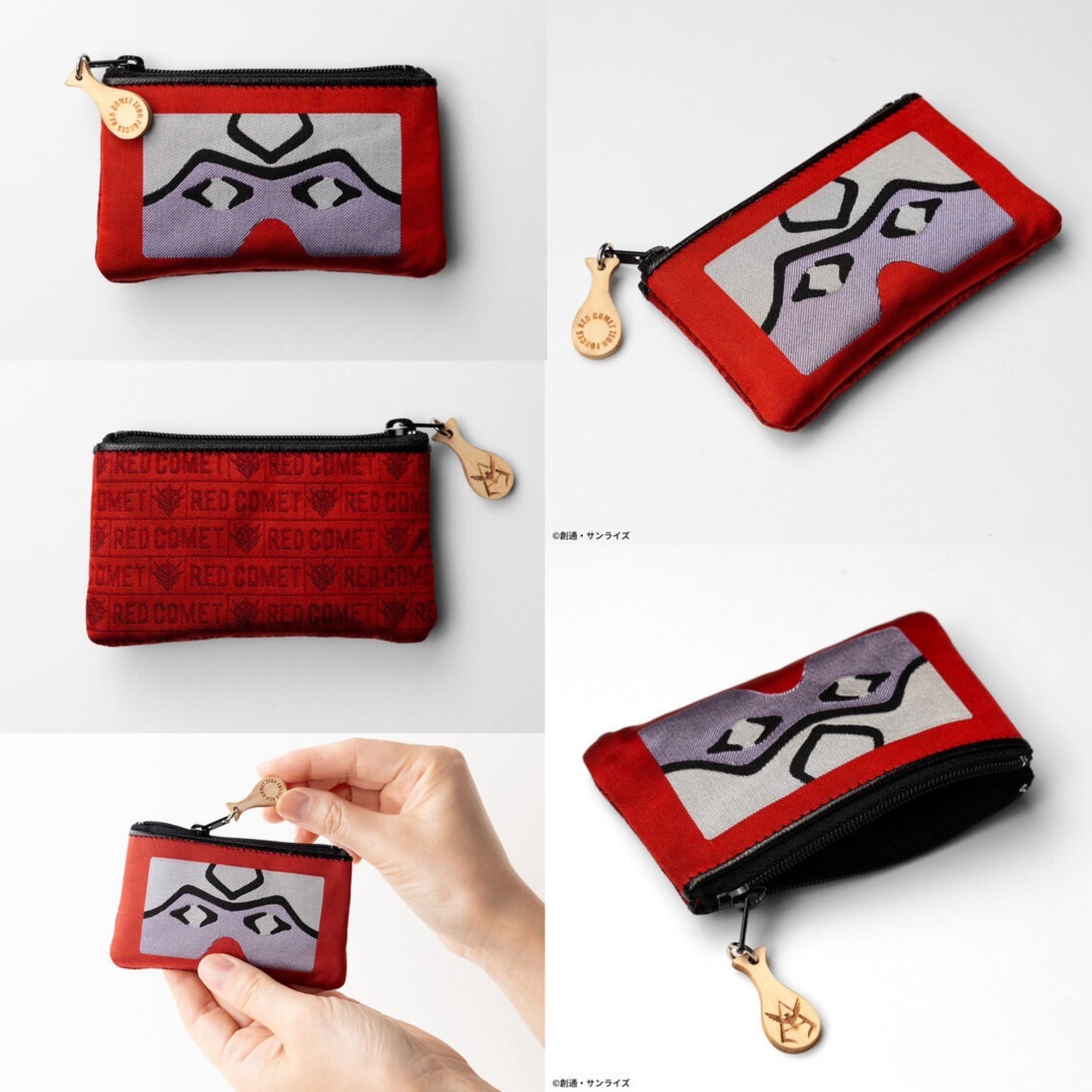 PRE-ORDER : STRICT-G Sanui Textiles "Mobile Suit Gundam" Hakata-ori Coin Purse