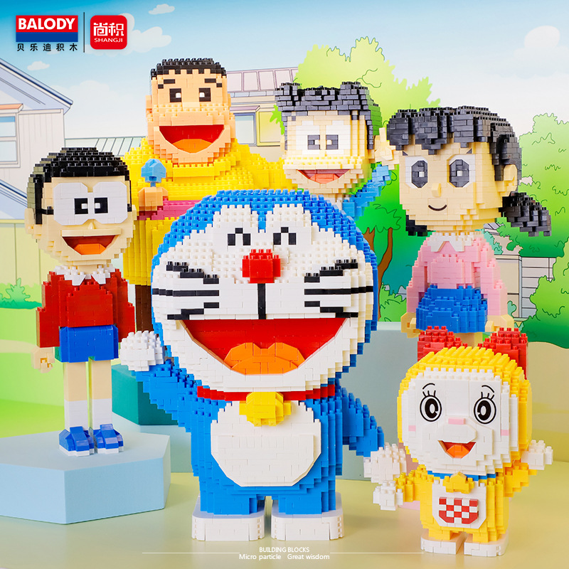 Balody 16138-16143 Doraemon and Friends