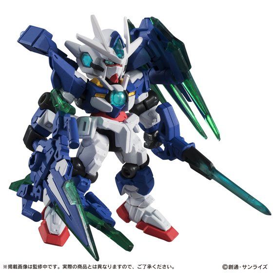 $ Mobile Suit Gundam MOBILE SUIT ENSEMBLE EX06A 00 Qan[T] Full Saber + EX06B 00 XN Raiser (PB)