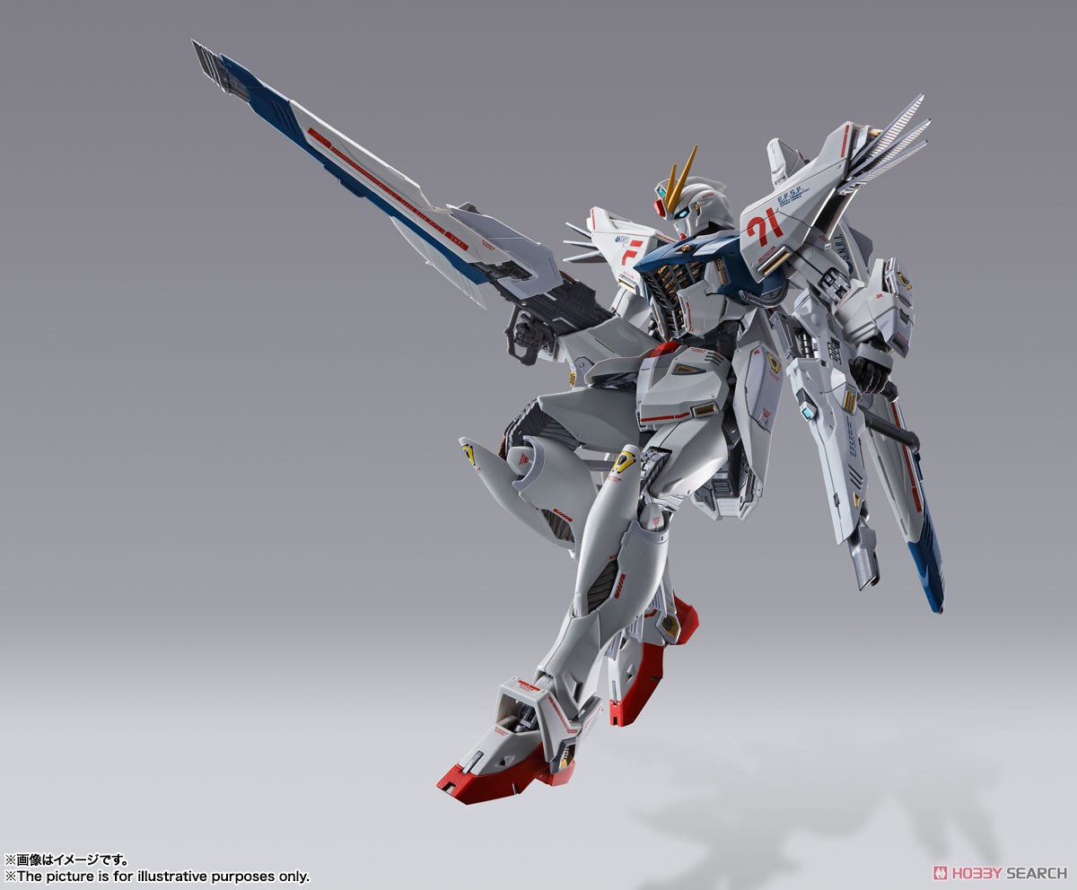 GUNDAM - Metal Build - Gundam F91 Chronicle White Ver. by Bandai