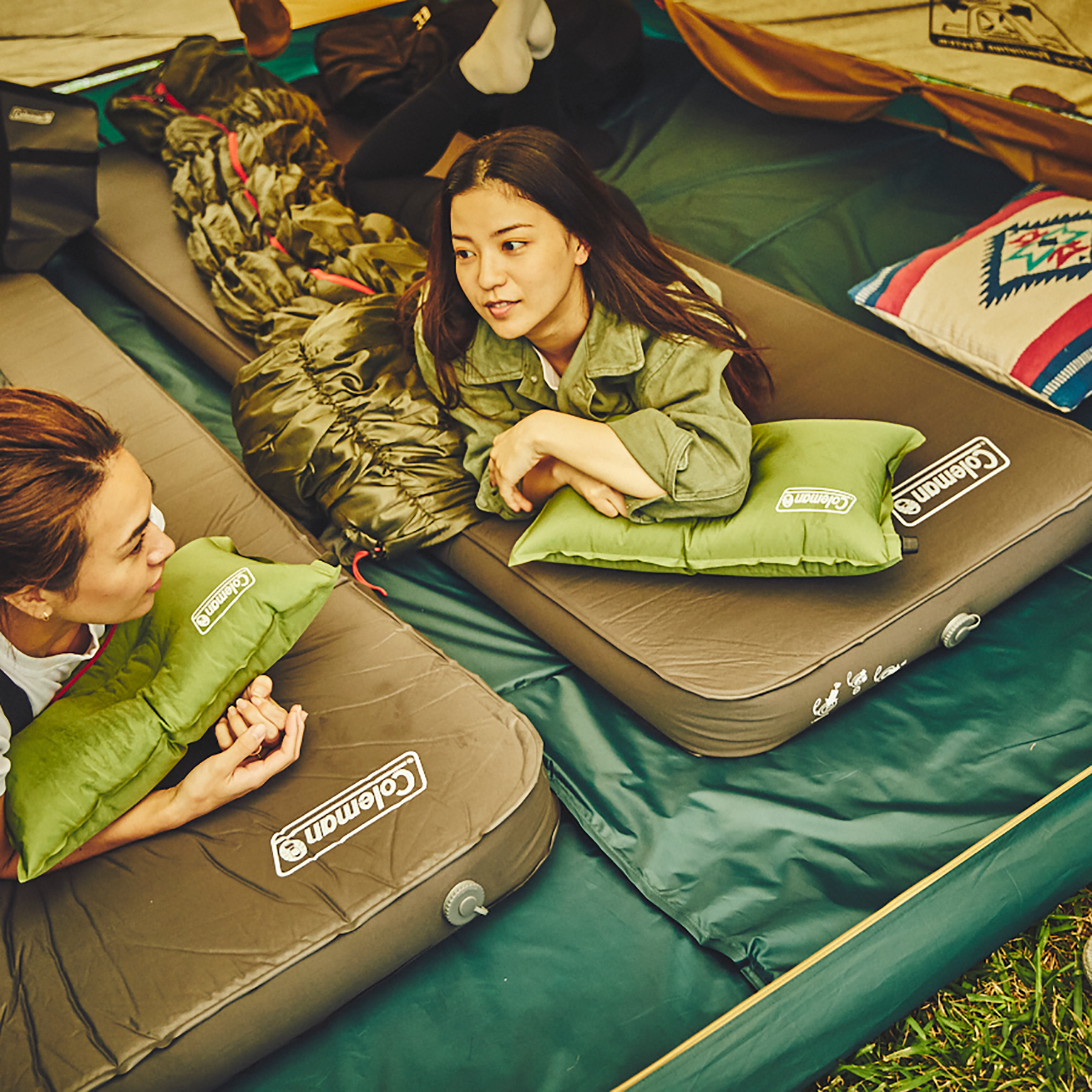 Coleman Camper Inflator Mat High Peak / Single