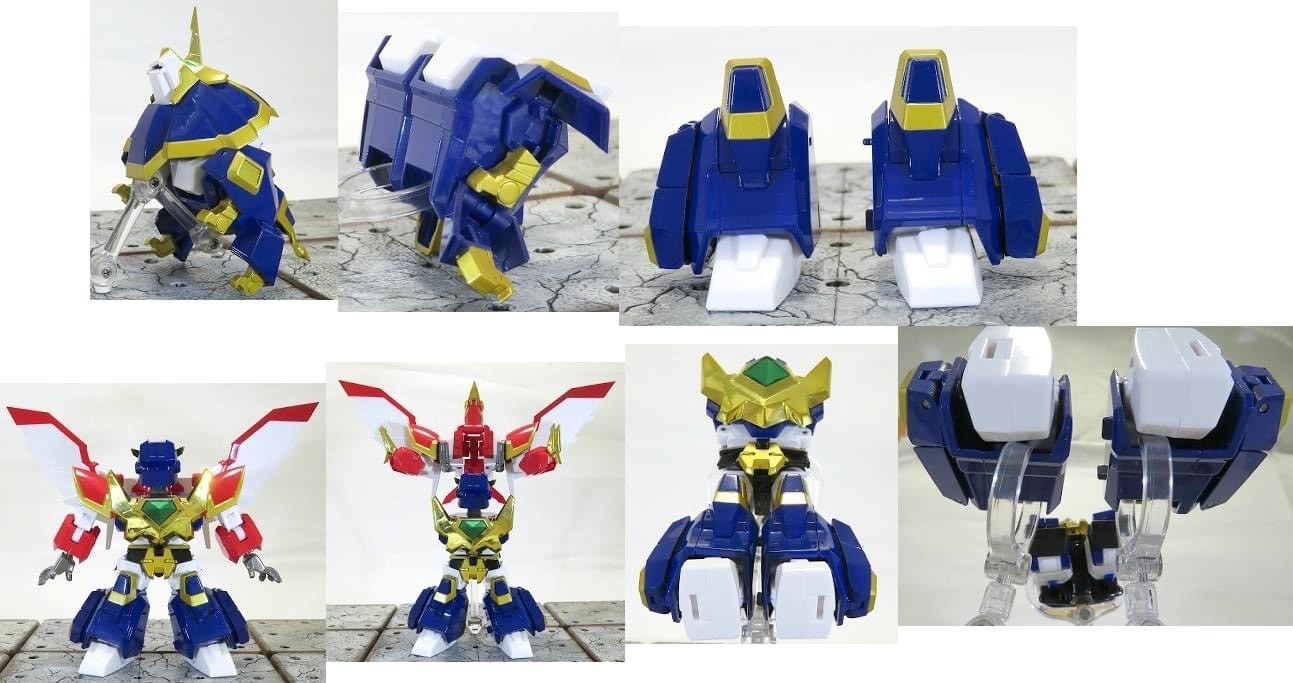 หุ่นเหล็ก SD - ES Gokin - Matchless Raijin-Oh - Raijin-Oh by Action Toys