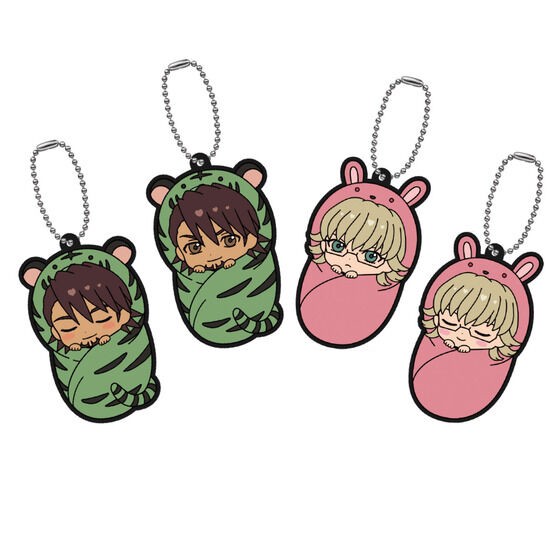 PRE-ORDER : TIGER & BUNNY 2 Swaddle Rubber Mascot (Random)