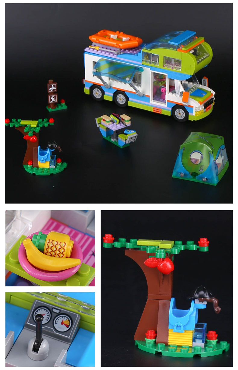 Lepin 01062 Friends Mia's Camper Van 546pcs