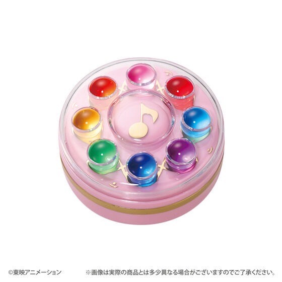 PRE-ORDER : Ojamajo Doremi Pirika Pirilala Apprentice Tap Color Ball Face Powder 25th Anniversary ver.