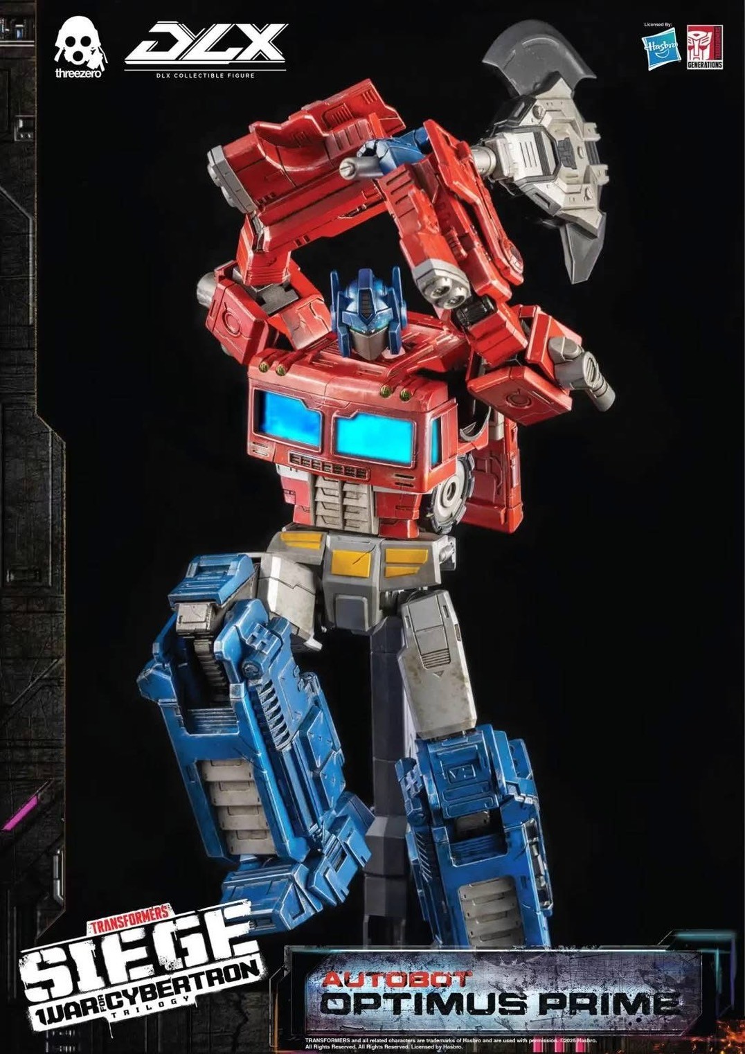 Pre-order : Transformers: War For Cybertron Trilogy DLX Optimus Prime by Threezero