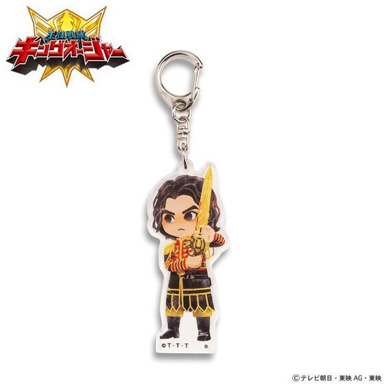 PRE-ORDER : Ohsama Sentai King-Ohger Deformed Acrylic Charm Ohkuwagata Ohger/Rcules Husty
