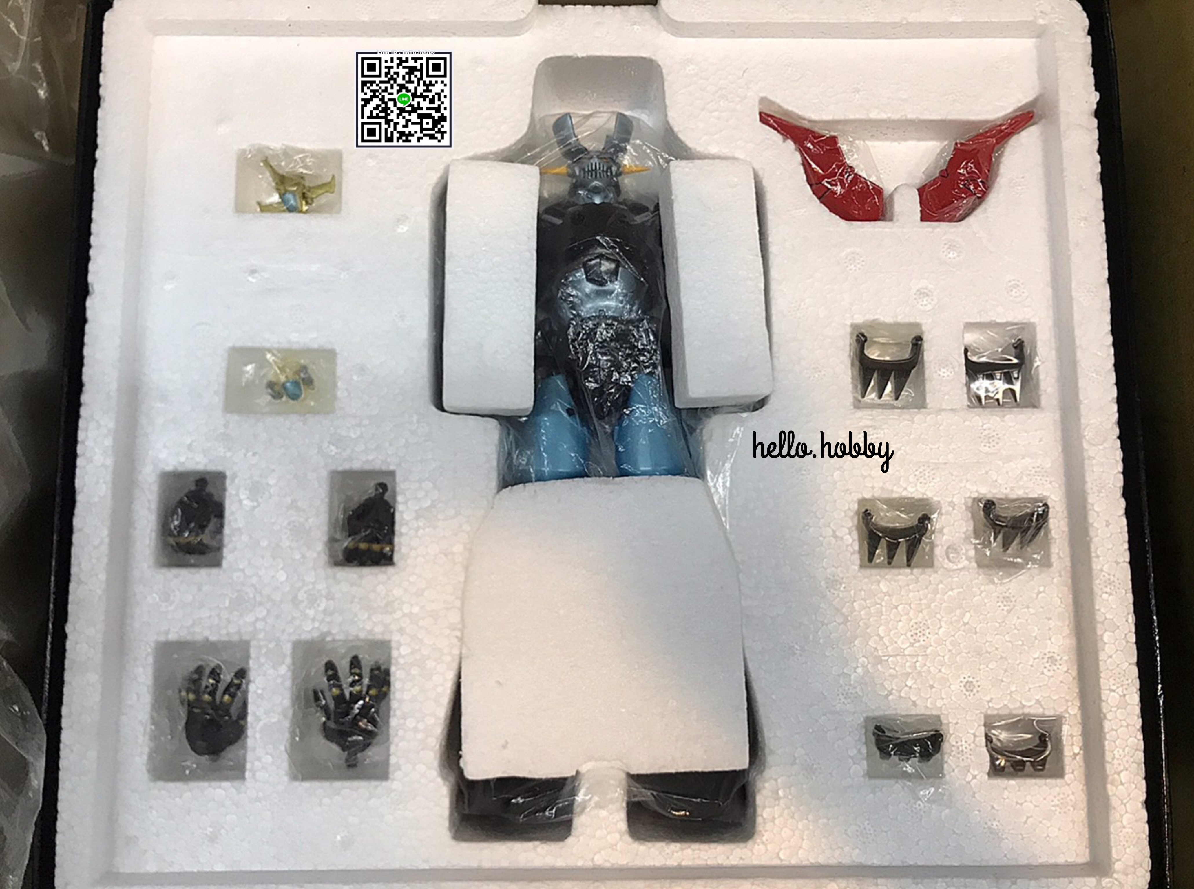 Fewture EX Gokin Mazinger 1969 & Jet Scrander 40th Anniversary Edition Ver. (Artstorm Online Exclusive) มือสอง ของ+คู่มือครบ มีรอยขีดที่แขนขวา+ด้านข้าง