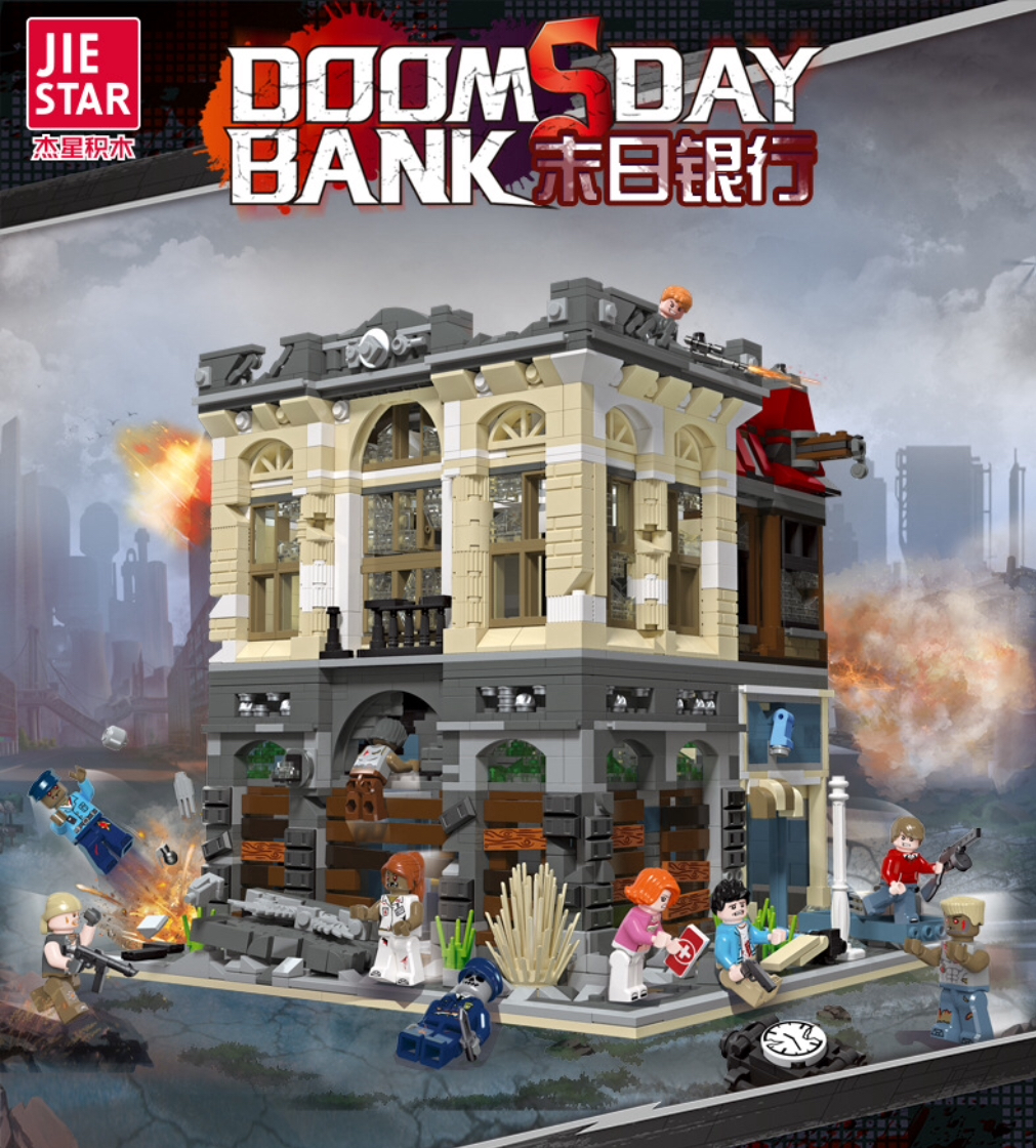 Jie star 89102 Doomsday bank 2836pcs