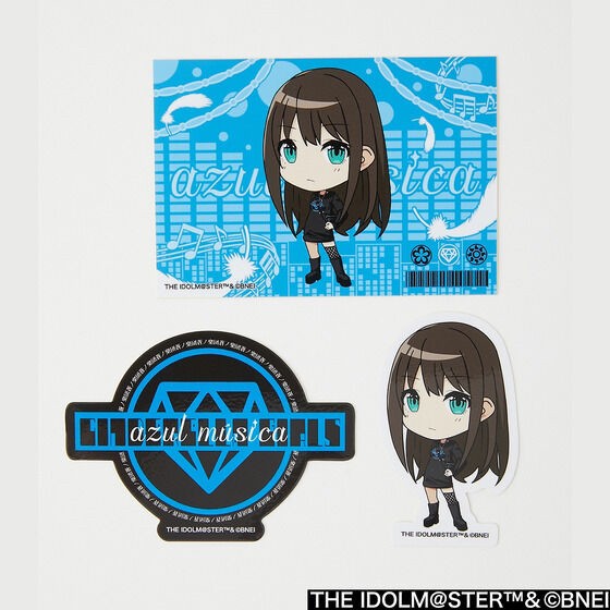 PRE-ORDER : THE IDOLM@STER CINDERELLA GIRLS x R4G 3rd (Ao No Gakudan) Sticker Set