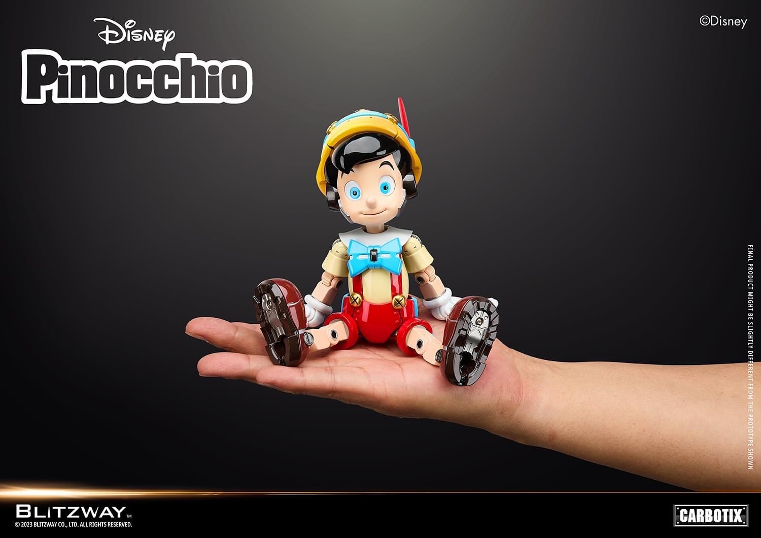 CARBOTIX - Disney Characters Series - Pinocchio by Blitzway x 5Pro Studio