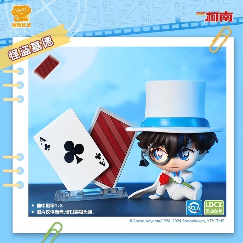 โมเดล โคนัน ได้ 1 ตัว | Detective Conan - Mini Detective Series by LDCX