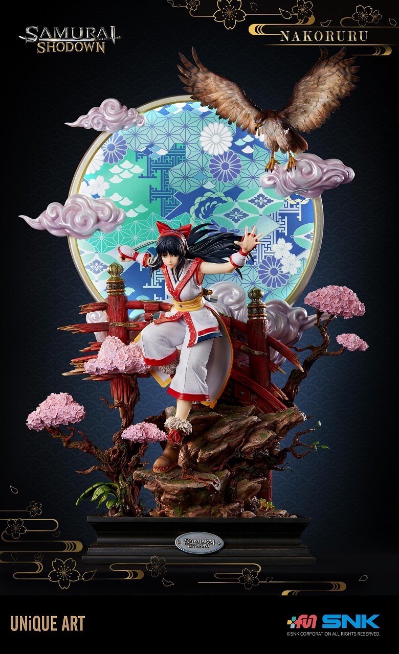 Pre-order : Samurai Shodown Nakoruru 1/6 Scale Figure by UNIQUE ART STUDIO / SHU HiKO Studio / Kaitendoh